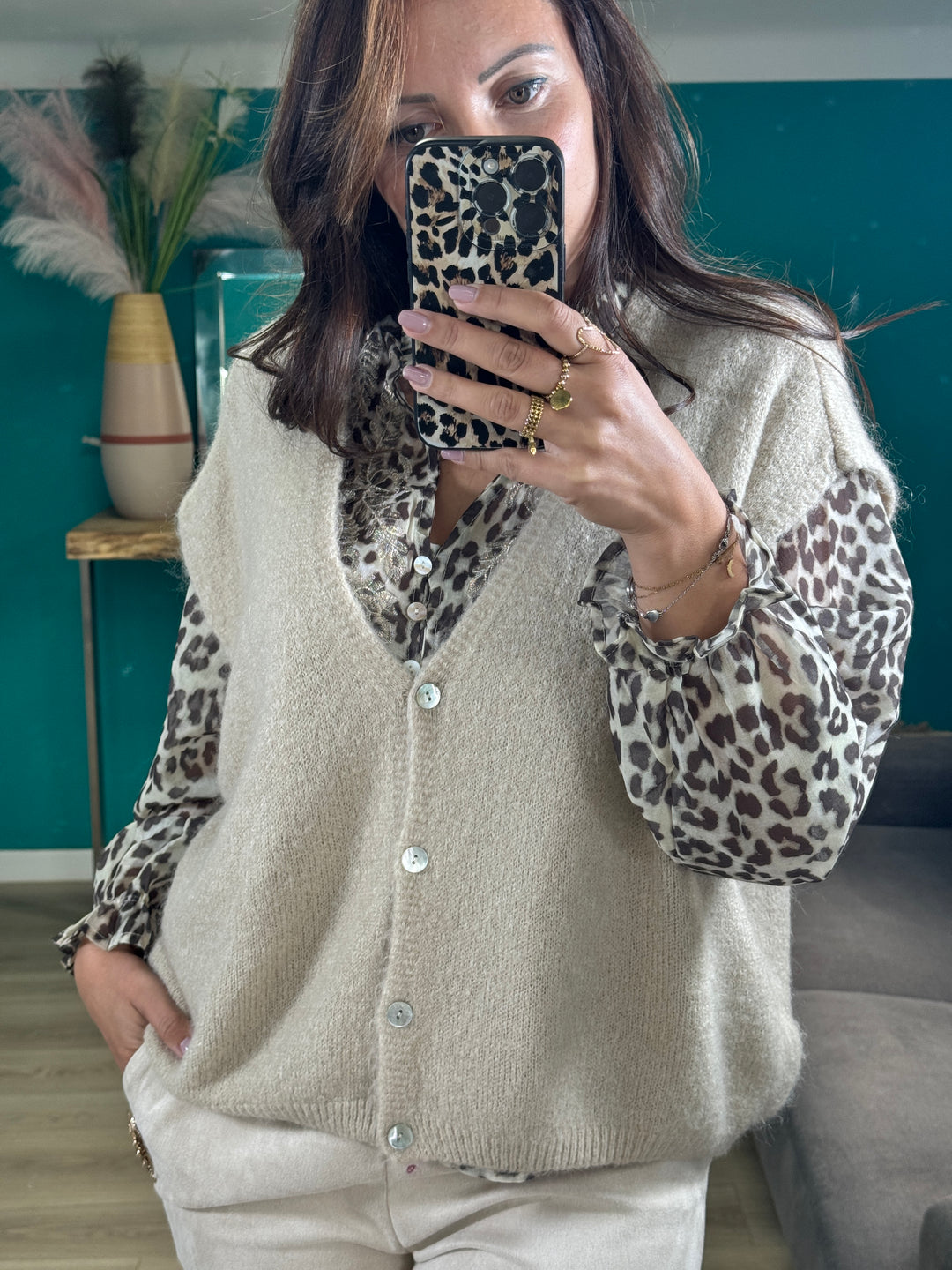 Gilet sans manches Pauline