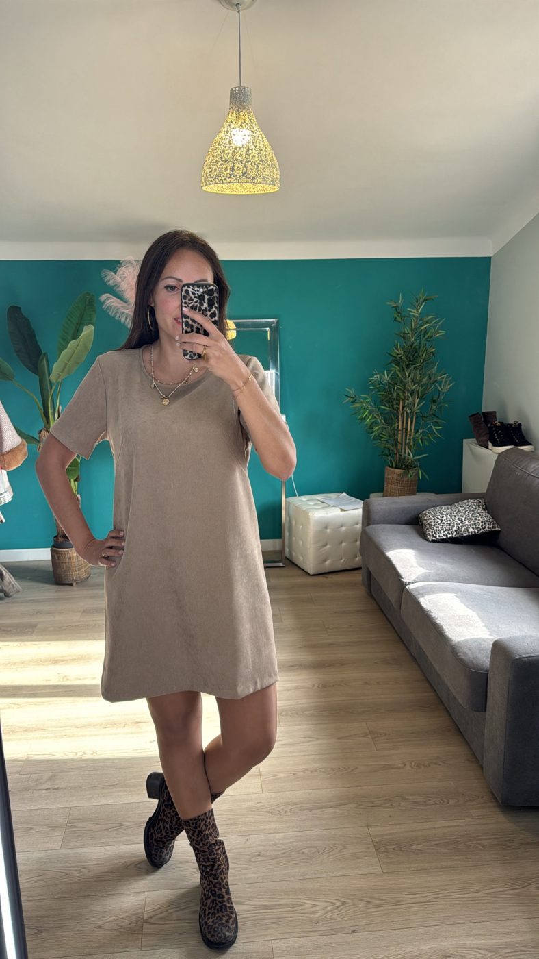 Robe Nancy TAUPE