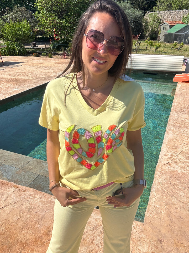 Tee shirt SUD jaune