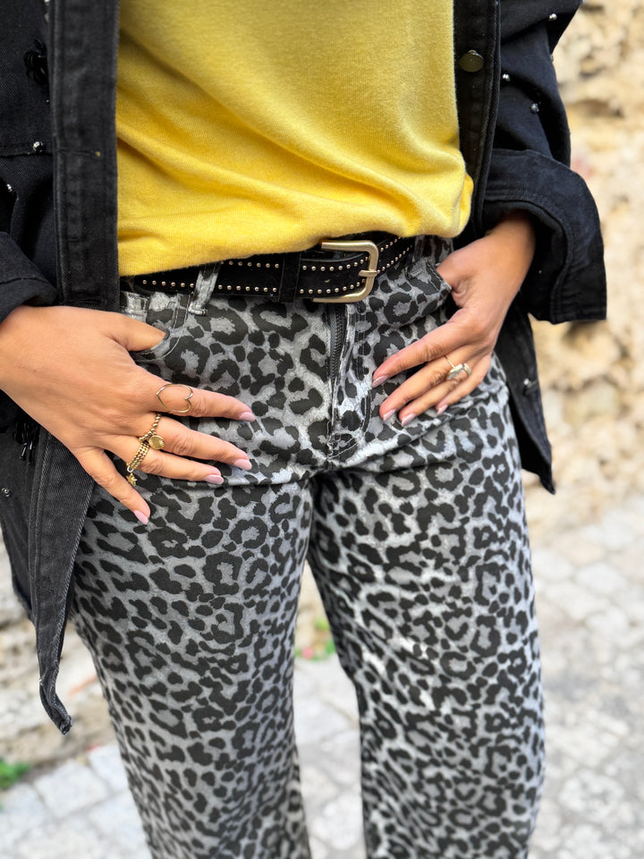 Pantalon imprimé léopard – olga