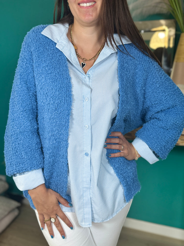 gilet bouclette patricia