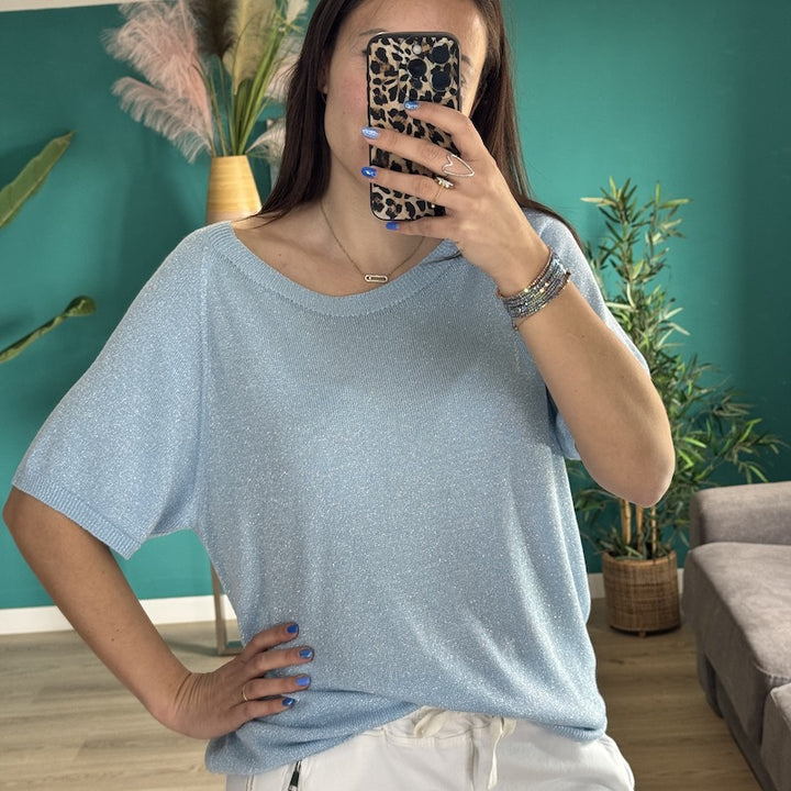Tee shirt PINKA bleu