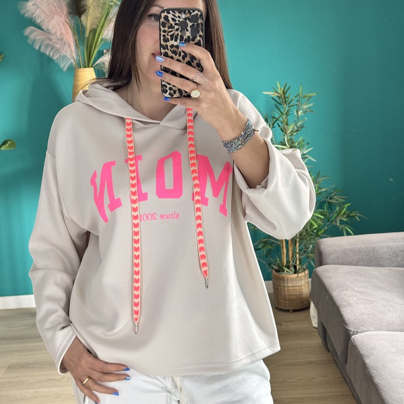 SWEAT FEMME Beige