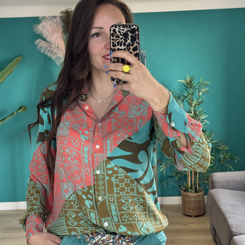 chemise en soie