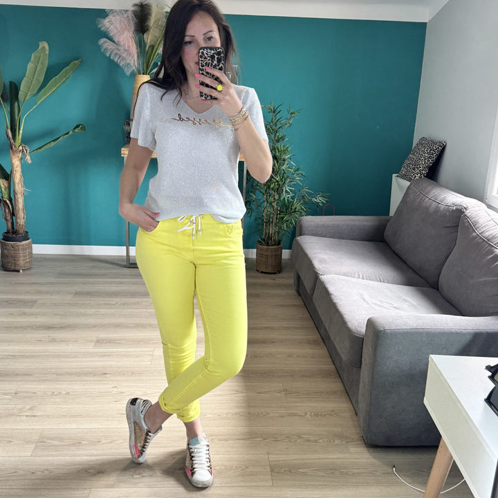 JOGG JAUNE FEMME