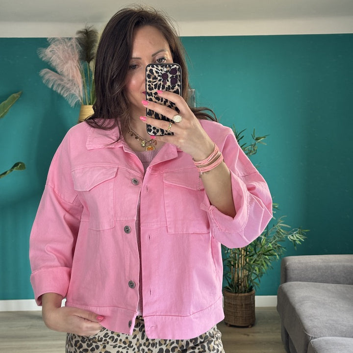 Veste coupe droite ROSE