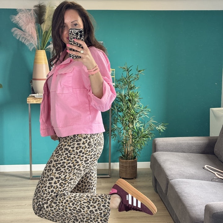 Veste coupe droite ROSE