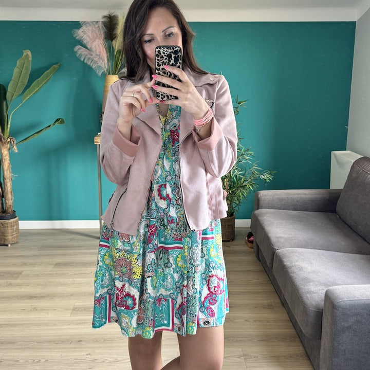 ROBE TURQUOISE