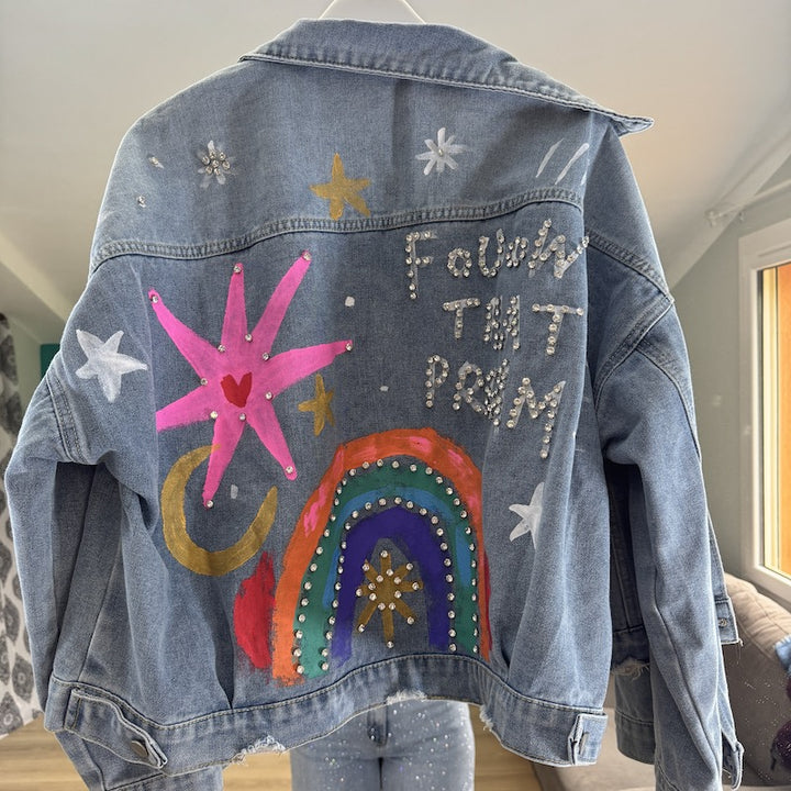 Veste en jean Lune