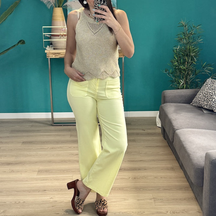 Pantalon JAUNE