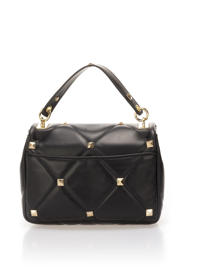 SAC A MAIN EN CUIR NOIR