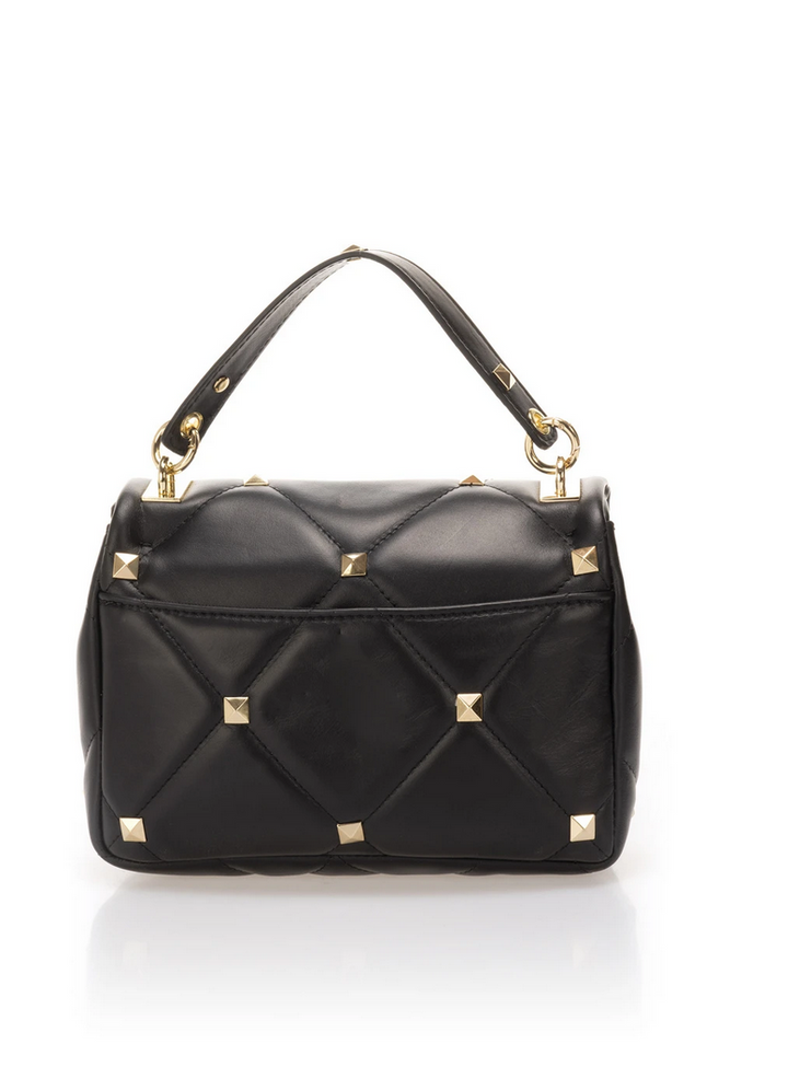 SAC A MAIN EN CUIR NOIR