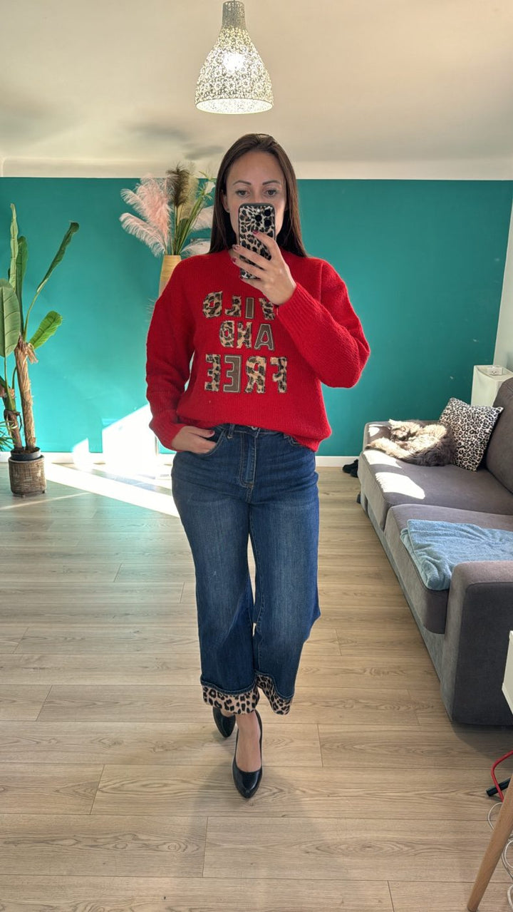 Pull Espagne ROUGE