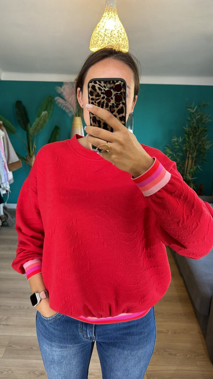 Pull Capri ROUGE