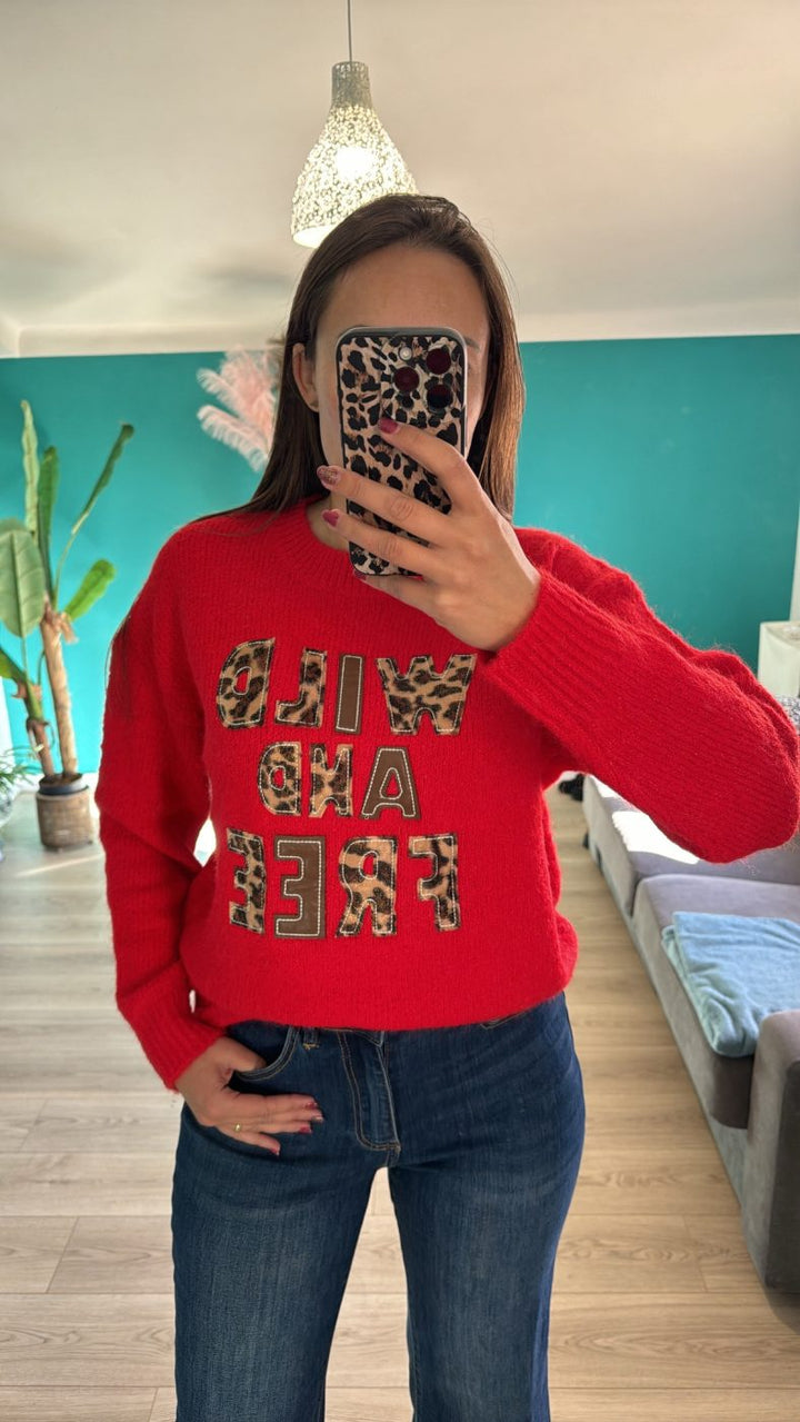 Pull Espagne ROUGE