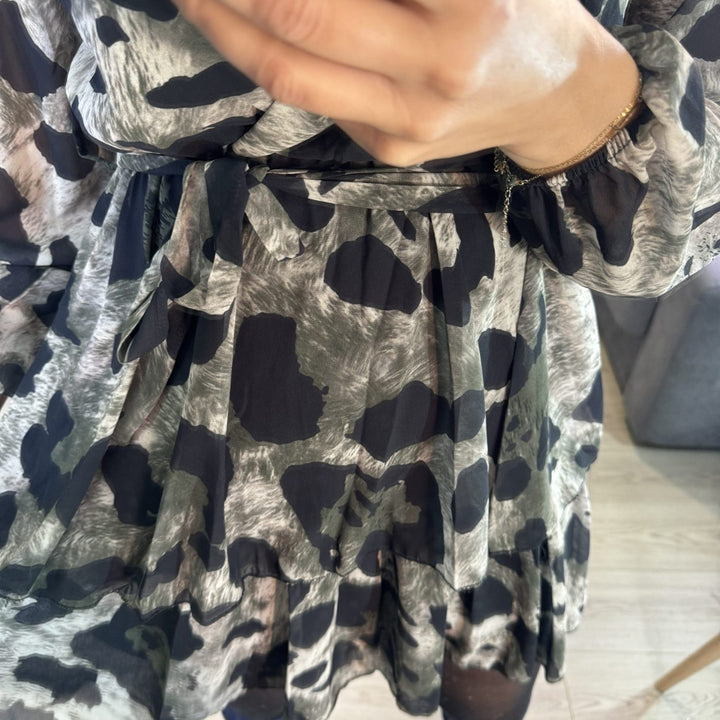 Robe à imprimé KAKI