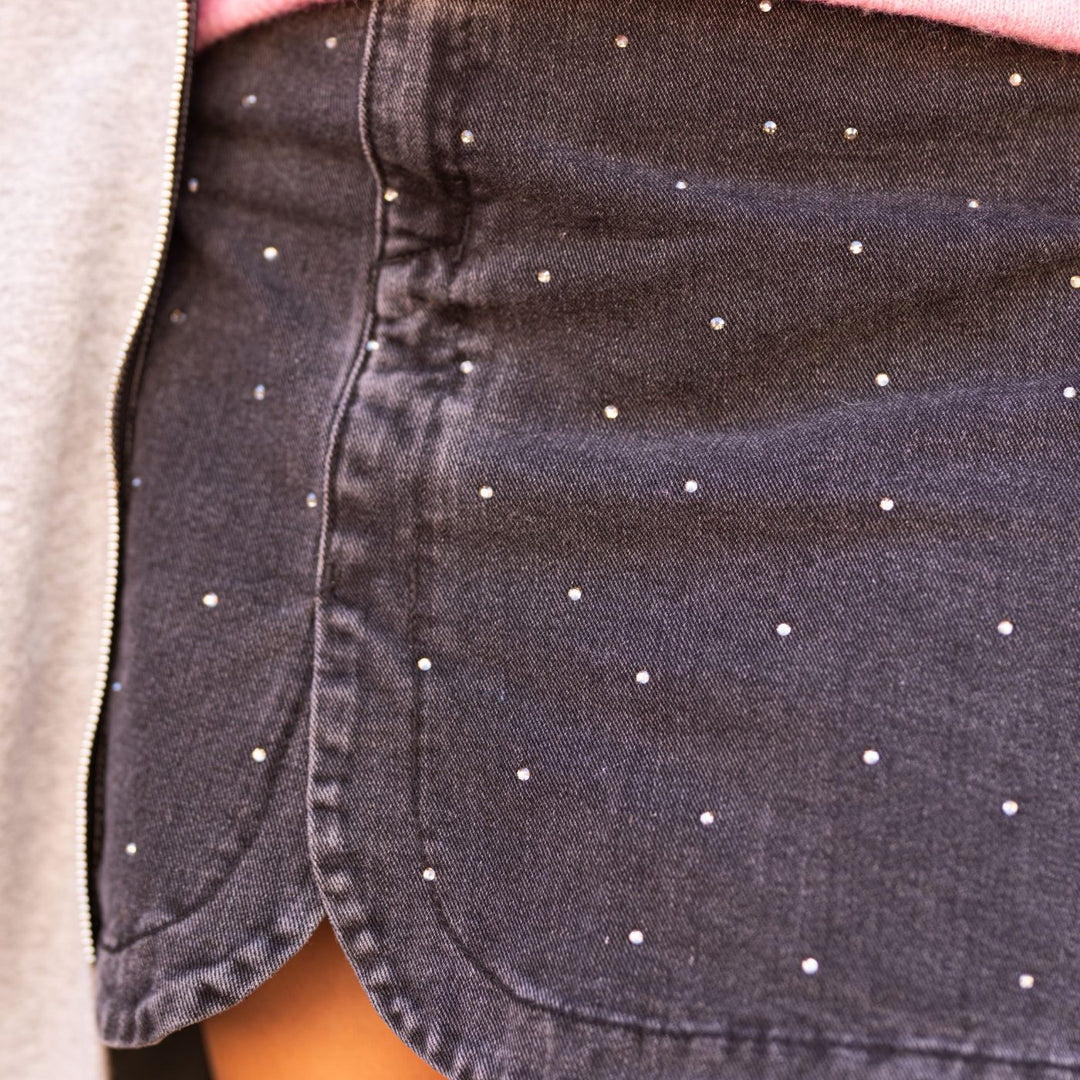 Jupe en strass melodie